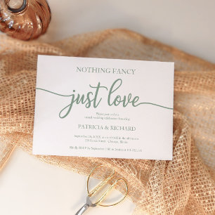 Rien de Fantastique Juste de l'Amour Invitation de