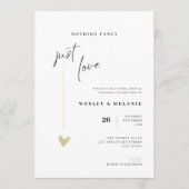 Rien de Fantastique Juste une Élégante Invitation (Devant)