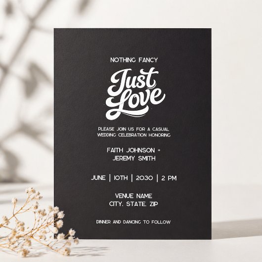 Rien de Fantastique Juste une Invitation d'Amour |