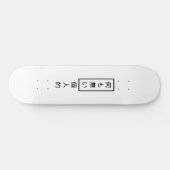 Rien de Personnel Kanji Skateboard (Horz)