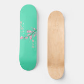 Rien de personnel - Skateboard en fleurs de cerisi (Recto)