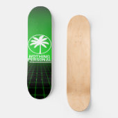 Rien de personnel Synthwave Grille Skateboard (Recto)