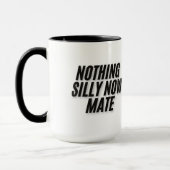 Rien De Silencieux Maintenant Mate Mug (Gauche)