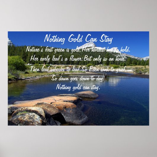 Rien d'or ne peut rester Poster 5 (Devant)