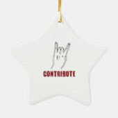 Rien le seul ornement d'étoile (Dos)