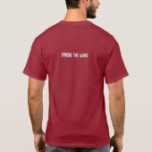Rien n'a changé, vous êtes aimé T-Shirt Basic fonc (Dos)