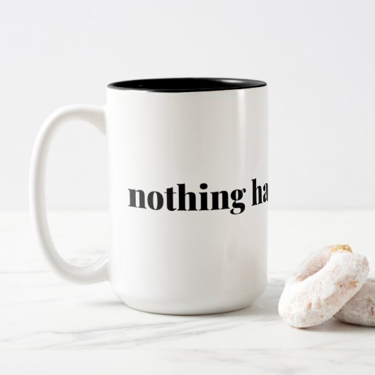 Rien N'A Mal Passé 15 oz. mug (Avec donut)