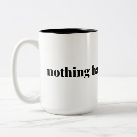 Rien N'A Mal Passé 15 oz. mug (Gauche)