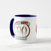 Rien n'aboutent la tasse d'Akitas (Devant gauche)