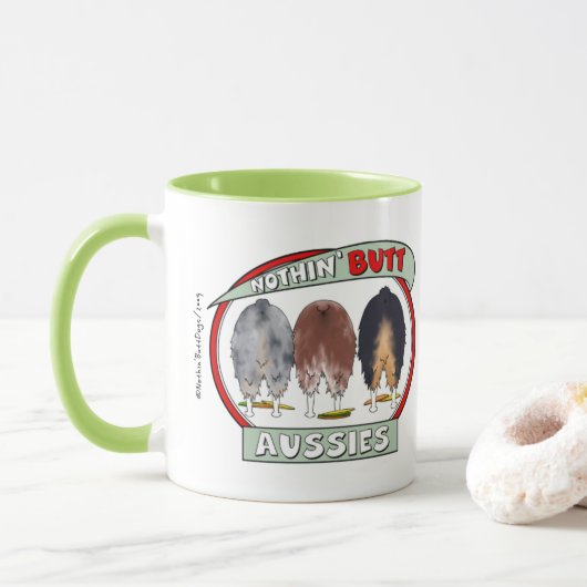 Rien n'aboutent la tasse d'Australiens (Avec donut)