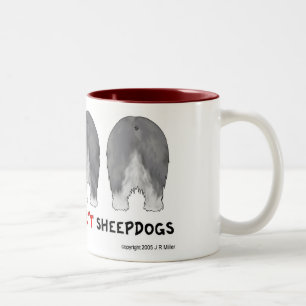 Rien n'aboutent la tasse de chiens de berger