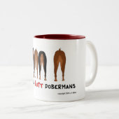 Rien n'aboutent la tasse de dobermann (Devant droit)