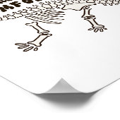 Rien N'Est Imfossile Dinosaur Bones Poster (Coin)