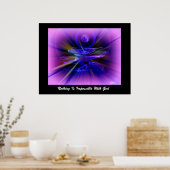 RIEN N'EST IMPOSSIBLE AVEC DIEU..Toile ou affiche (Cuisine)