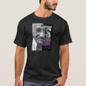 Rien N'Est Impossible Ghandi, T-shirt noir (Devant)