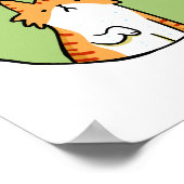 Rien Poster d'un chat à caractère personnel (Coin)