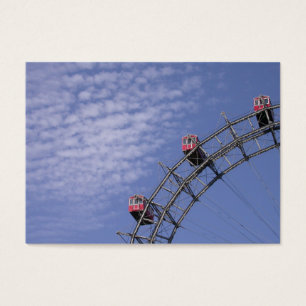 Riesenrad in prater Wenen Oostenrijk Visitekaartjes