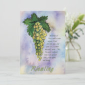 Riesling Vin Raisins Invitation (Debout devant)