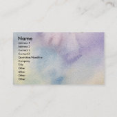 Riesling White Vin raisins Cartes de visite (Dos)