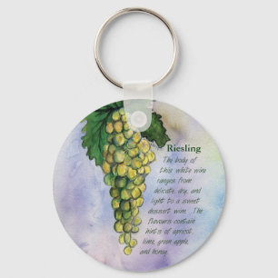 Riesling Wine Grapes Sleutelhanger