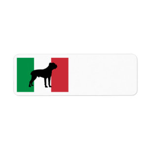 riet corso silhouet vlag Italy.png Etiket