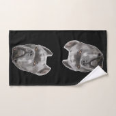 Rietkorshondenset van badhanddoeken bad handdoek (Handdoek)