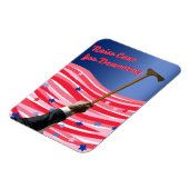 rietstok-democratiemagneet magneet (Linkerzijde)