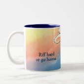 Riff dur ou rentrer chez soi Mug à deux tons (Gauche)
