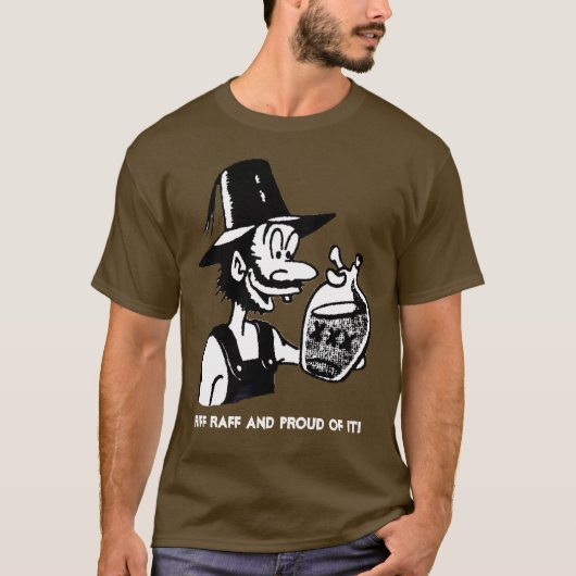 Riff Raff et fière de son T-shirt (Devant)