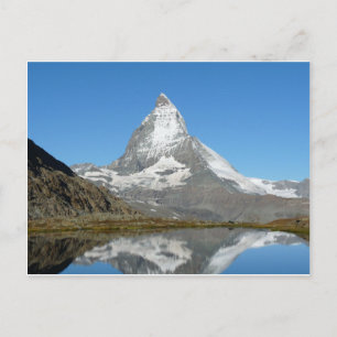 Riffelsee Matterhorn-Briefkaart Briefkaart