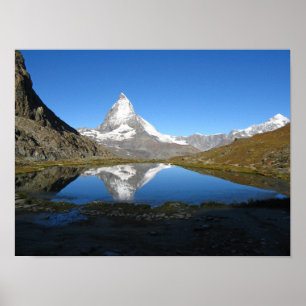 Riffelsee Matterhorn Poster