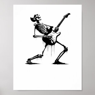 Riffs van Beyond Skeleton gitarist in Graffiti's Poster
