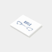 Rifle Colorado Rock Climate Quickdraw Post-it® Notes (Schuin)