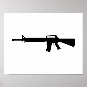 Rifle M4 Poster