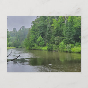 Rifle River, West Branch, Michigan Briefkaart