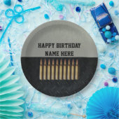 Rifleman Mannen Birthday Name Party Borden Papieren Bordje (Feest)