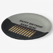 Rifleman Mannen Birthday Name Party Borden Papieren Bordje (Gekanteld)