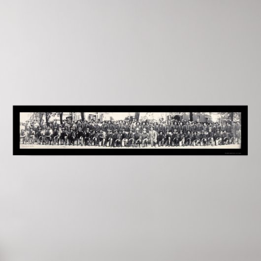 Riflemen WWWI Foto 1917 Poster (Voorkant)