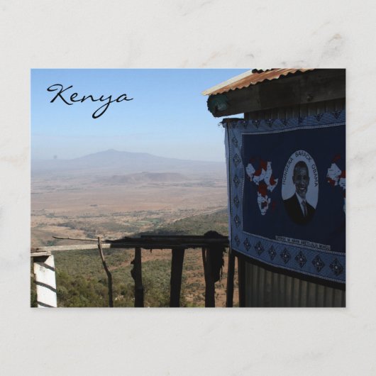riftvallei obama briefkaart (Voorkant)