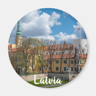 Riga Castle in Riga, Letland Magneet