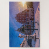 Riga Hôtel de Ville Carré en hiver Jigsaw Puzzle (Vertical)