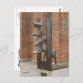 Riga Letland Briefkaart (Voorkant / Achterkant)