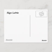 Riga Letland Briefkaart (Achterkant)
