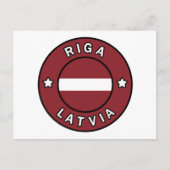 Riga Letland Briefkaart (Voorkant)