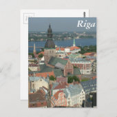 Riga, Letland Briefkaart (Voorkant / Achterkant)