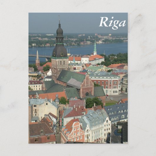Riga, Letland Briefkaart (Voorkant)