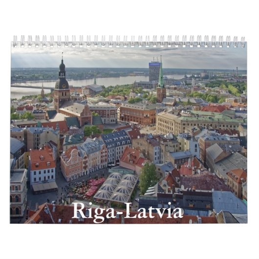 Riga-Letland Kalender (Hoes)