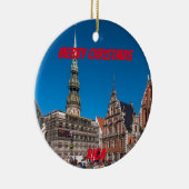 Riga Letland Schilderachtig Ornament (Rechts)