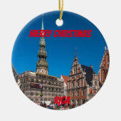 Riga Letland Schilderachtig Ornament (Voorkant)