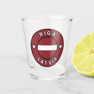 Riga Letland Shot Glas